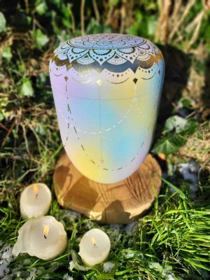 Individuelle Urne Mandala