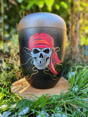 Individuelle Urne Rockskull