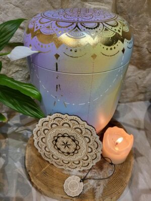 Individuelle Urne Mandala
